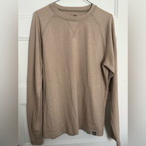 The North Face Beige Long Sleeve Shirt